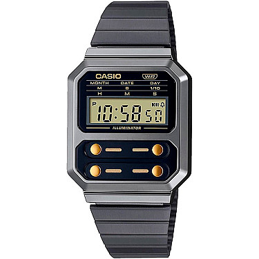 Мъжки дигитален часовник Casio Vintage - A100WE-1A2EF