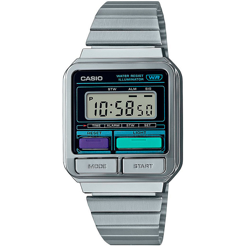 Мъжки дигитален часовник Casio Vintage - A120WE-1AEF 1