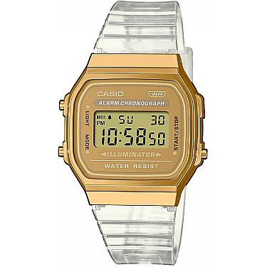 Унисекс дигитален часовник Casio Vintage - A168XESG-9AEF