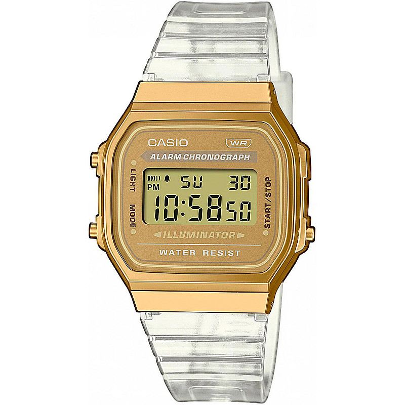 Унисекс дигитален часовник Casio Vintage - A168XESG-9AEF
