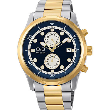 Мъжки часовник Q&Q Dual Time - A57A-003PY