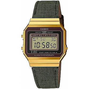 Дигитален унисекс часовник Casio Vintage - A700WEGL-3AEF