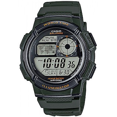 Мъжки часовник CASIO - AE-1000W-3AVEF