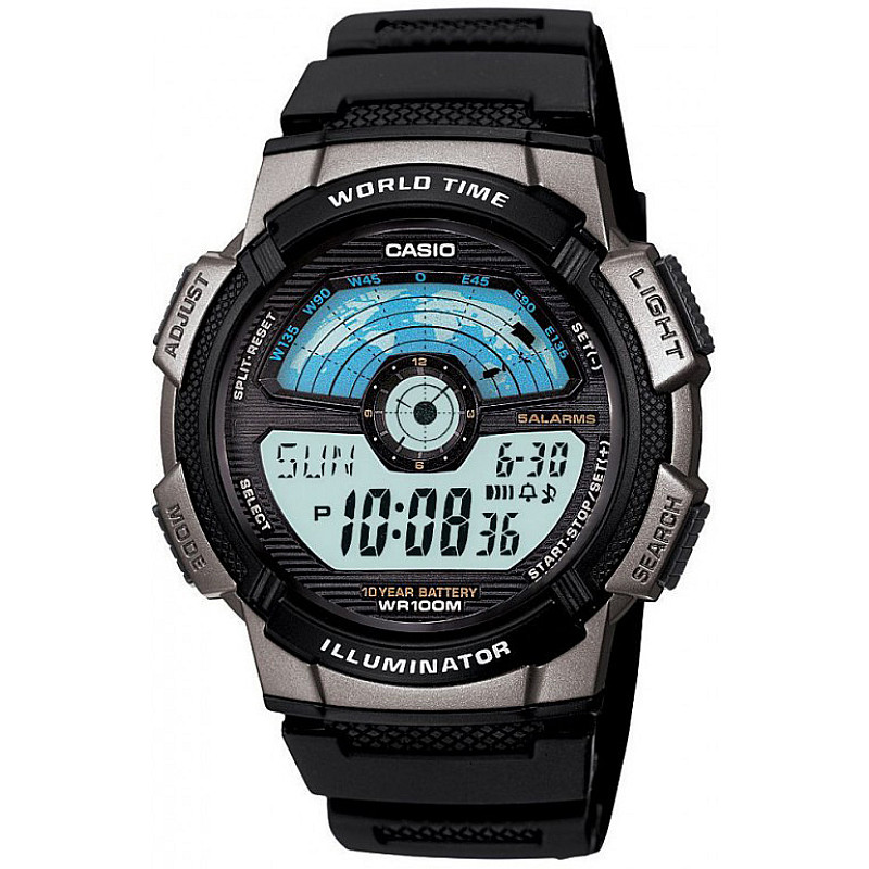 Мъжки дигитален часовник Casio - AE-1100W-1AVSDF 1