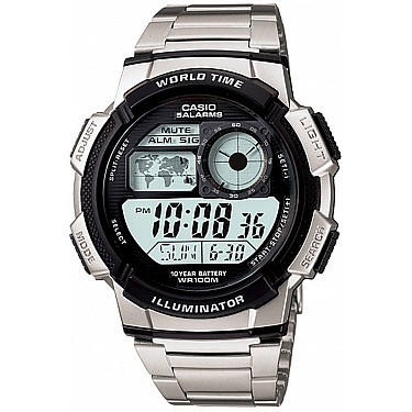 Мъжки дигитален часовник Casio - Casio Collection - AE-1100WD-1AVSDF 1