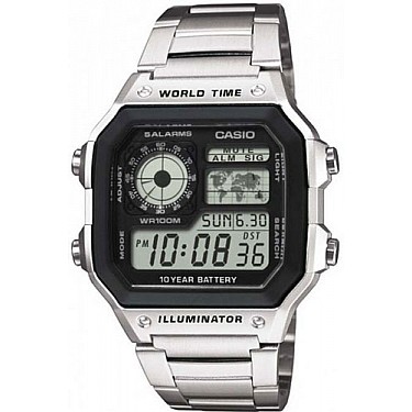 Мъжки часовник CASIO - AE-1200WHD-1AVEF