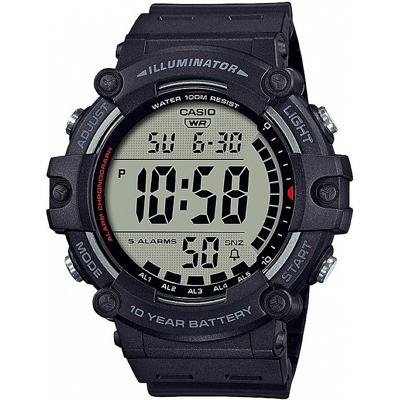 Мъжки дигитален часовник Casio - Casio Collection - AE-1500WH-1AVEF 1