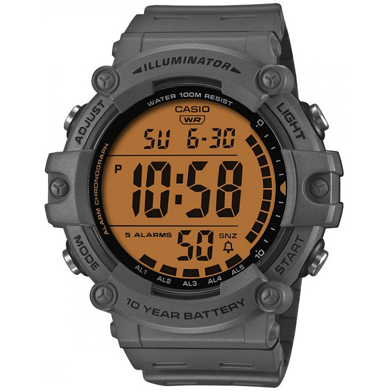 Мъжки дигитален часовник Casio - Casio Collection - AE-1500WHC-8AVEF 1