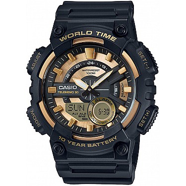 Мъжки дигитален часовник Casio - Casio Collection - AEQ-110BW-9AVDF 1