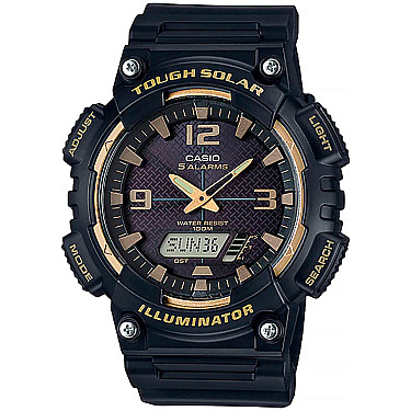 Мъжки дигитален часовник Casio Solar - Casio Collection - AQ-S810W-1A3VDF