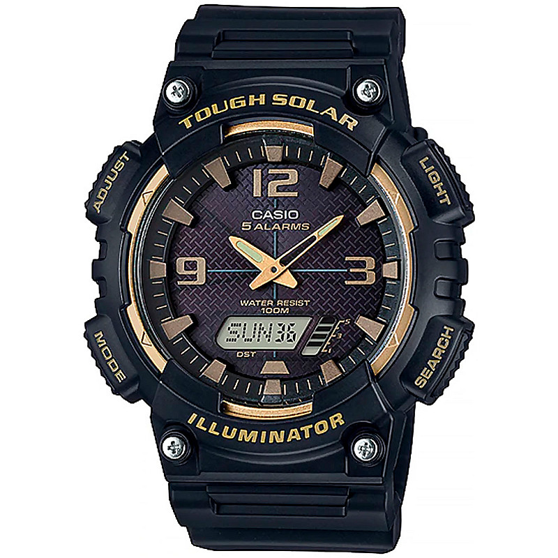 Мъжки дигитален часовник Casio Solar - Casio Collection - AQ-S810W-1A3VDF 1