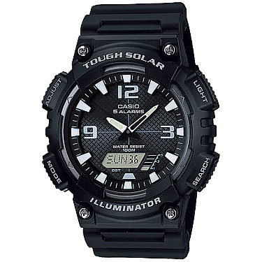 Мъжки дигитален часовник Casio Solar - Casio Collection - AQ-S810W-1AVDF