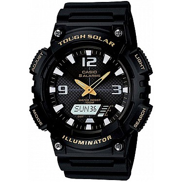Мъжки дигитален часовник Casio Solar - Casio Collection - AQ-S810W-1BVDF