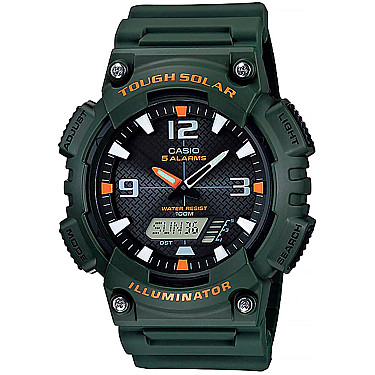 Мъжки дигитален часовник Casio Solar - Casio Collection - AQ-S810W-3AVDF 1