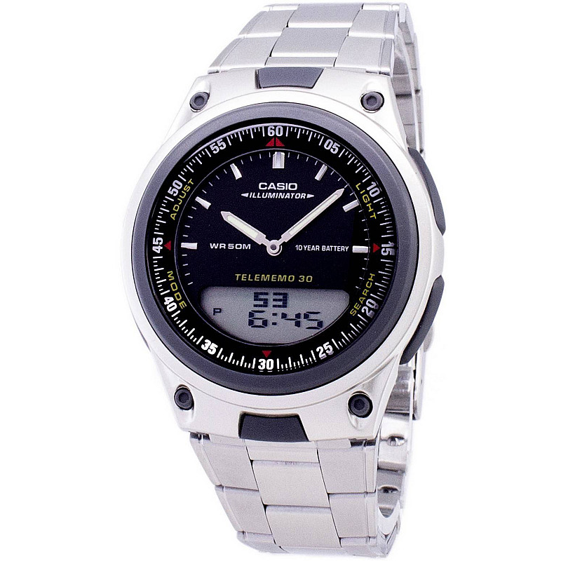 Мъжки дигитален часовник Casio - AW-80D-1AVDF 1