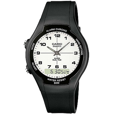 Мъжки дигитален часовник Casio - AW-90H-7BVDF