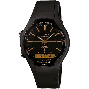 Мъжки дигитален часовник Casio - AW-90H-9EVDF