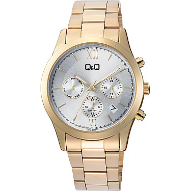 Дамски аналогов часовник Q&Q Dual-Time - C71A-005PY 1