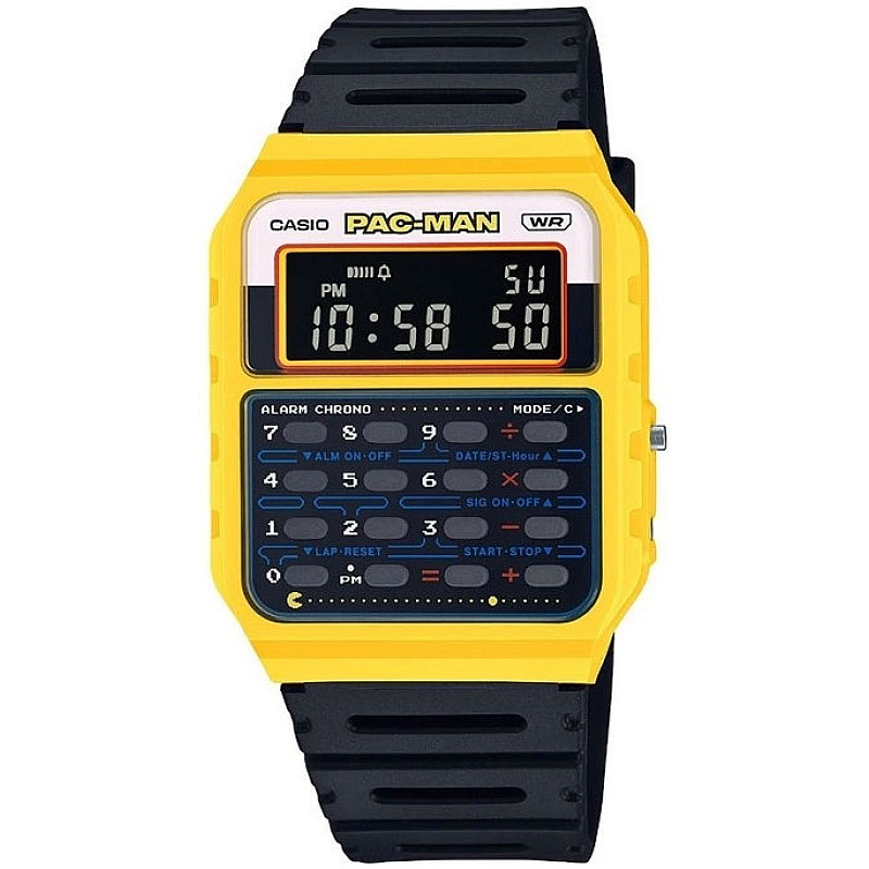 Мъжки часовник Casio Pac Man Collaboration - CA-53WPC-1BER 1 - Timezone-bg.com Мъжки часовник Casio Pac Man Collaboration - CA-53WPC-1BER 1