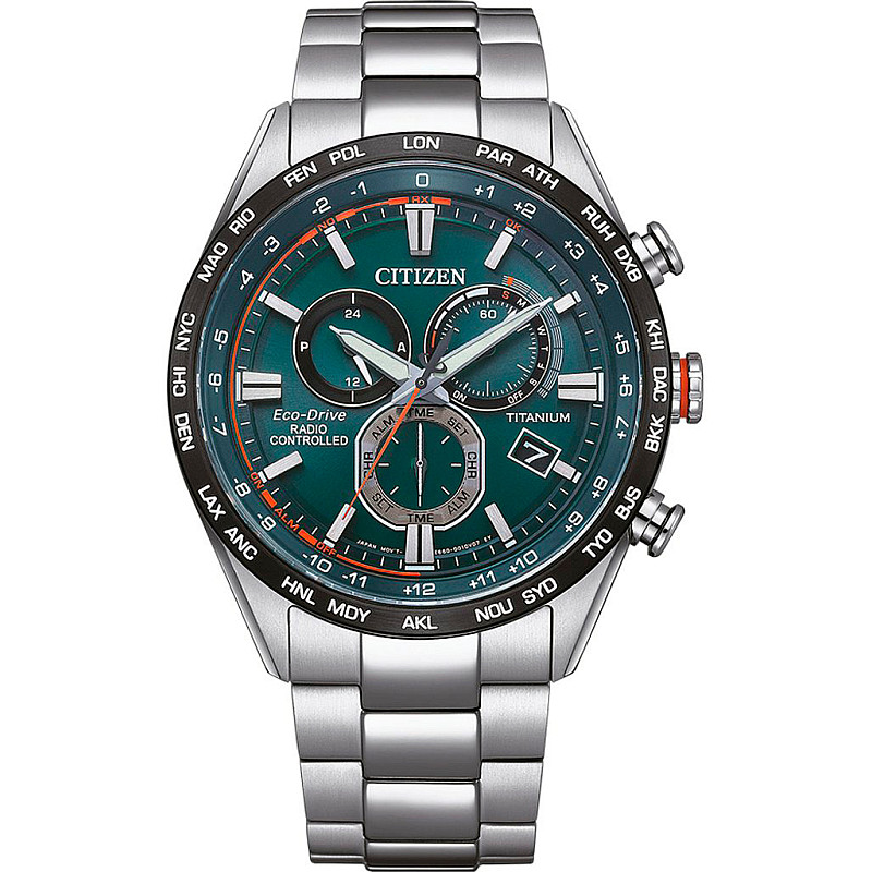 Мъжки аналогов часовник Citizen Eco-Drive Titanium - CB5946-82X 1