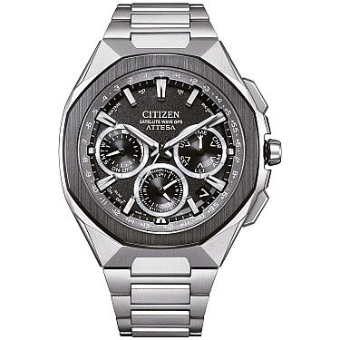 Мъжки часовник Citizen Eco-Drive GPS Satellite Radio Super titanium - CC4104-53E