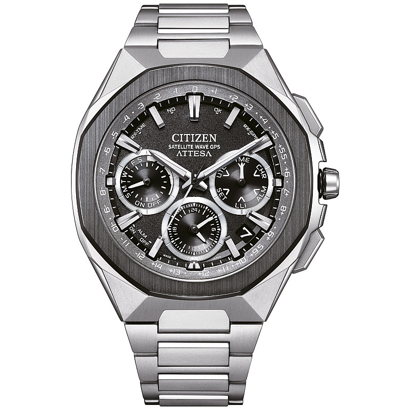 Мъжки часовник Citizen Eco-Drive GPS Satellite Radio Super titanium - CC4104-53E