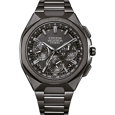 Мъжки часовник Citizen Eco-Drive GPS Satellite Radio Super titanium - CC4105-69E
