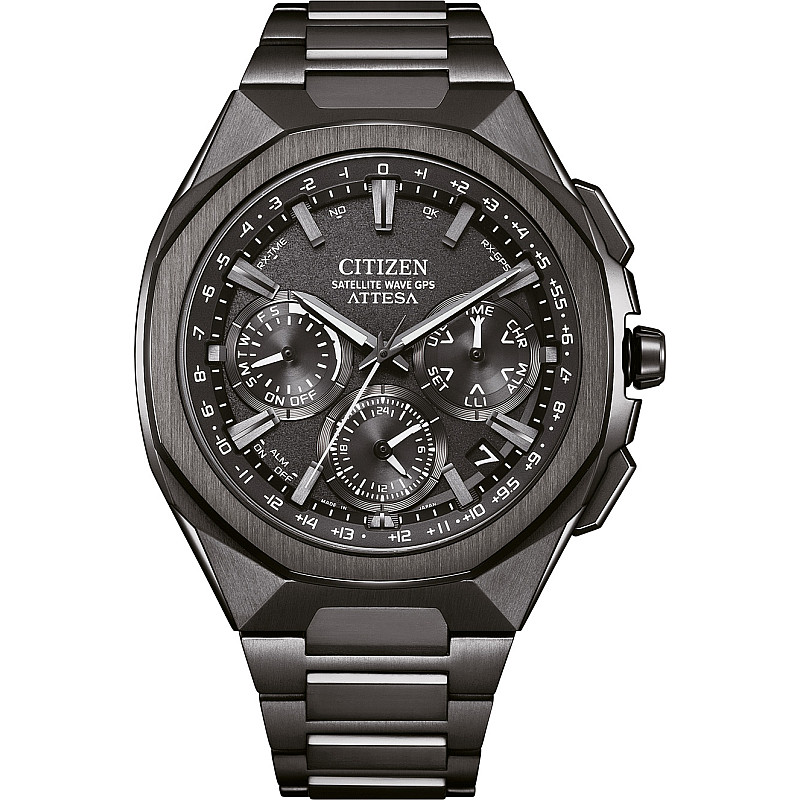 Мъжки часовник Citizen Eco-Drive GPS Satellite Radio Super titanium - CC4105-69E