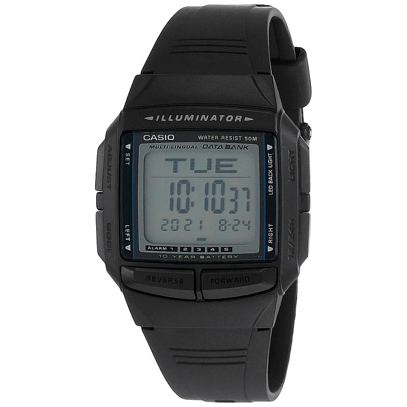 Мъжки дигитален часовник Casio - Casio Collection - DB-36-1AVSDF 1