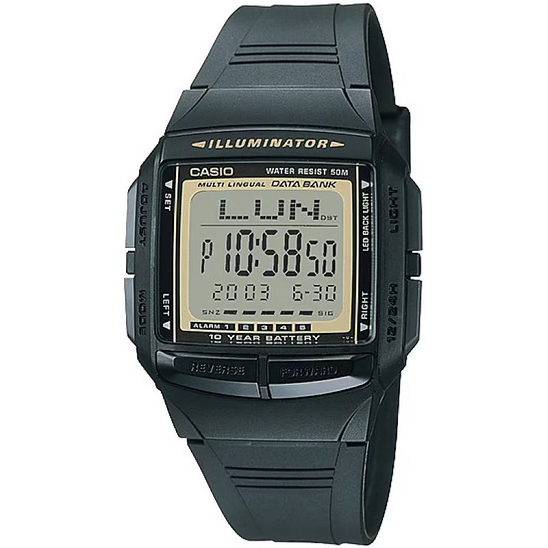 Мъжки дигитален часовник Casio - Casio Collection - DB-36-9AVSDF