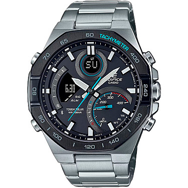 Мъжки часовник Casio Edifice Bluetooth Solar - ECB-950DB-1AEF