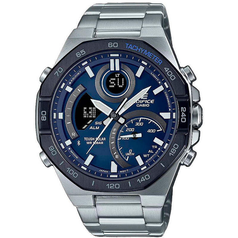 Мъжки часовник Casio Edifice Bluetooth Solar - ECB-950DB-2AEF