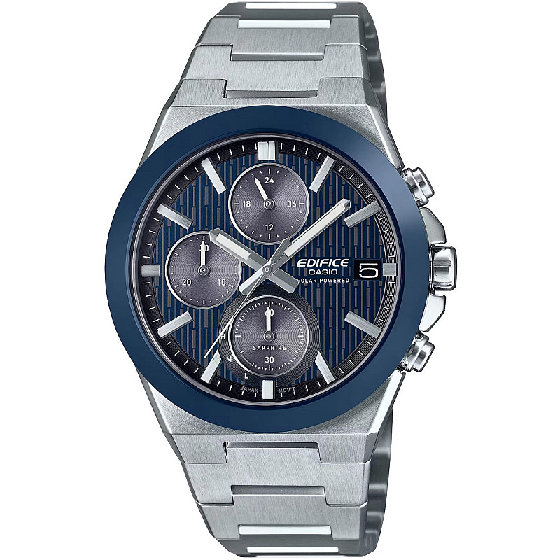 Мъжки часовник Casio Edifice Solar Chronograph - EFS-S650D-2AEF 1 - Timezone-bg.com Мъжки часовник Casio Edifice Solar Chronograph - EFS-S650D-2AEF 1