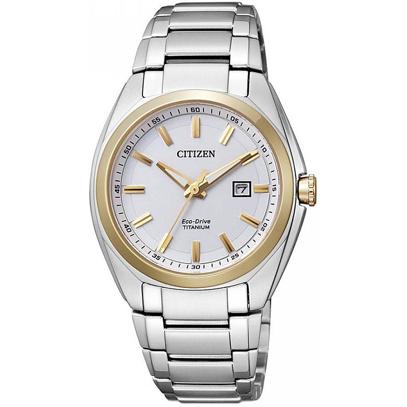 Дамски аналогов часовник Citizen Eco-Drive Titanium - EW2214-52A 1