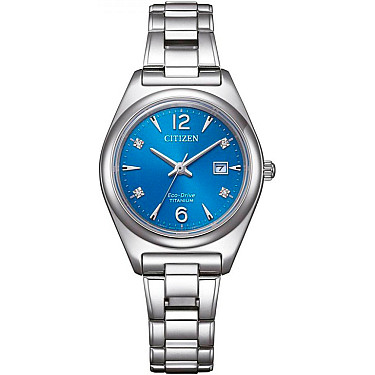 Дамски часовник Citizen Eco-Drive Super Titanium - EW2601-81L