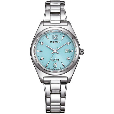 Дамски часовник Citizen Eco-Drive Super Titanium - EW2601-81M 1