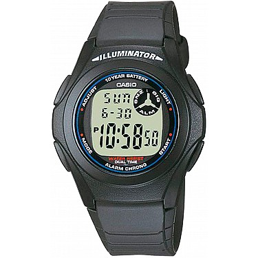 Мъжки дигитален часовник Casio - Casio Collection - F-200W-1ADF