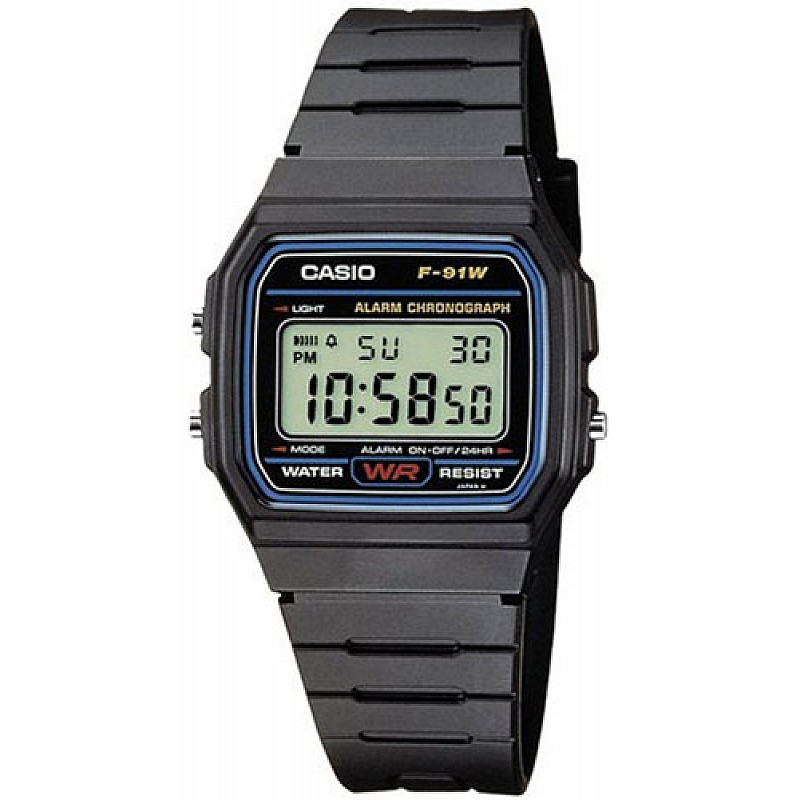 Мъжки часовник CASIO - F-91W-1YER