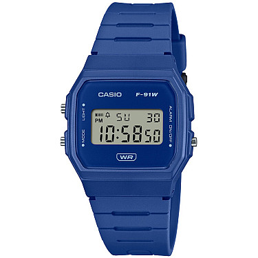 Дигитален часовник Casio - F-91WB-2A1EF 1