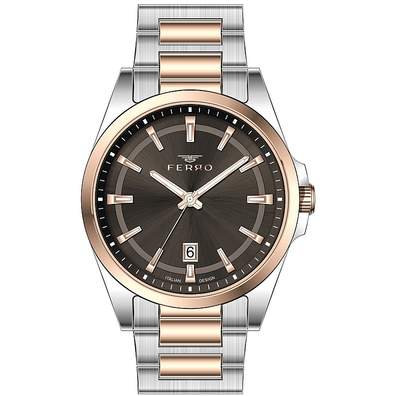 Мъжки часовник Ferro - F11778AWT-E19 - Timezone-bg.com Мъжки часовник Ferro - F11778AWT-E19