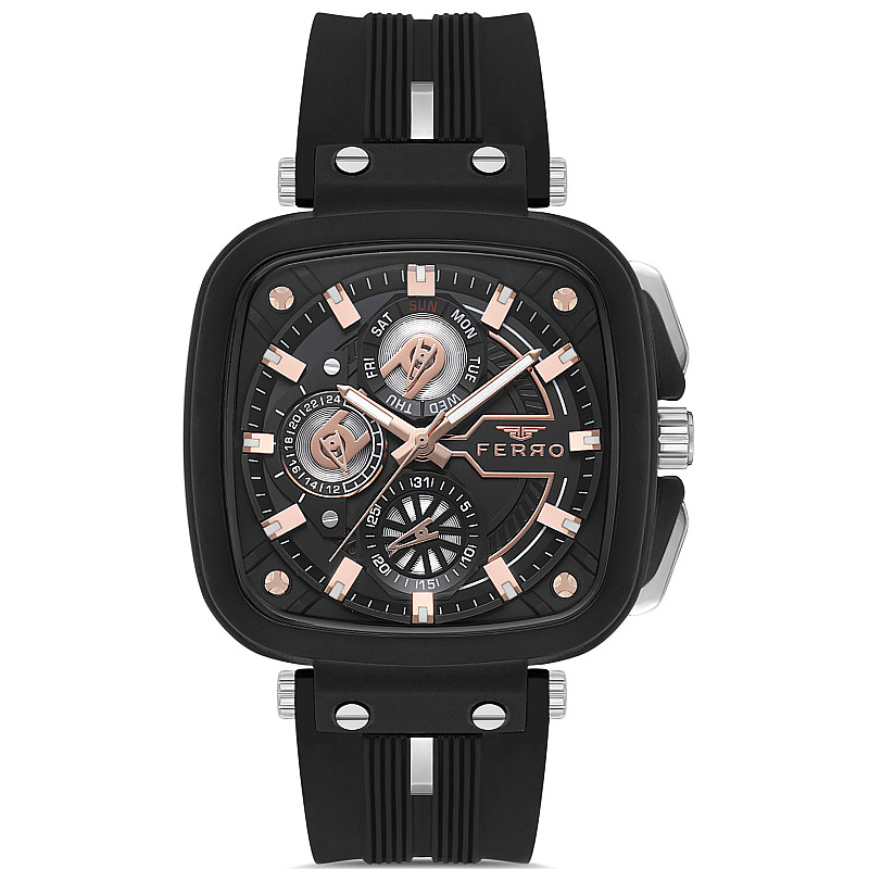 Мъжки часовник Ferro Multi-Dial - FM11352D-G 1 - Timezone-bg.com Мъжки часовник Ferro Multi-Dial - FM11352D-G 1
