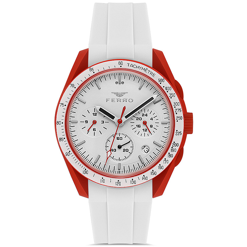 Мъжки часовник Ferro Chronograph - FM11401DWT-ZT 1 - Timezone-bg.com Мъжки часовник Ferro Chronograph - FM11401DWT-ZT 1