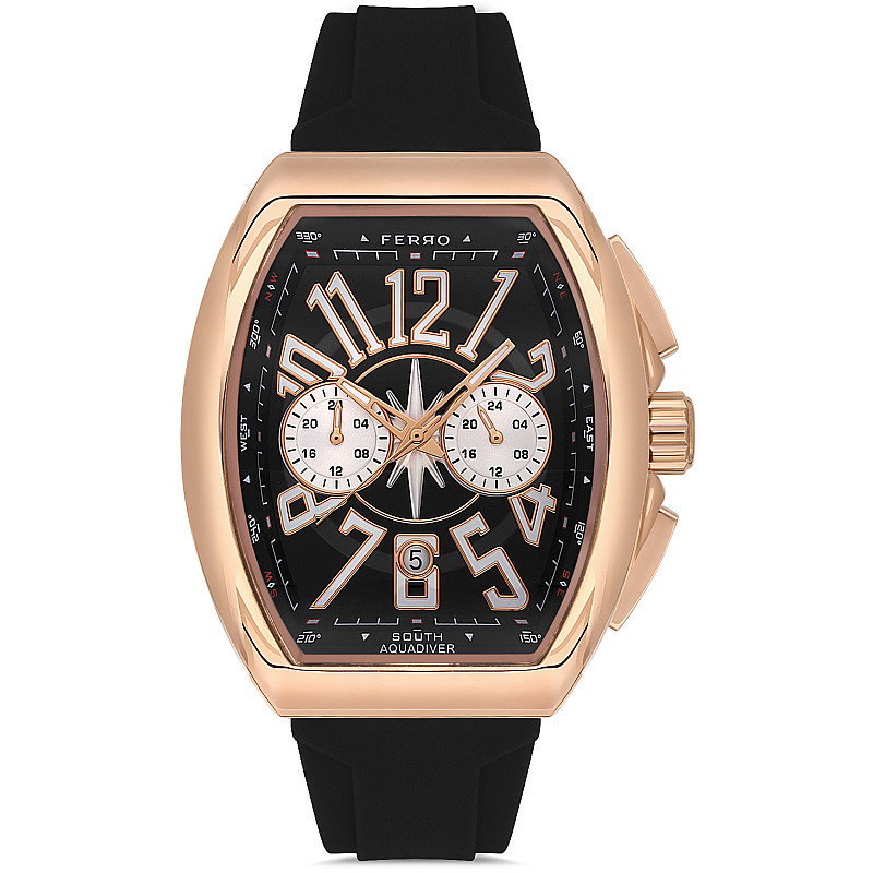 Мъжки часовник Ferro Riviera - FM11444D-R 1 - Timezone-bg.com Мъжки часовник Ferro Riviera - FM11444D-R 1