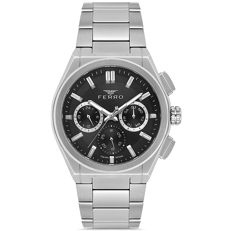 Мъжки часовник Ferro Multi-Dial - FM11587A-A2 1 - Timezone-bg.com Мъжки часовник Ferro Multi-Dial - FM11587A-A2 1