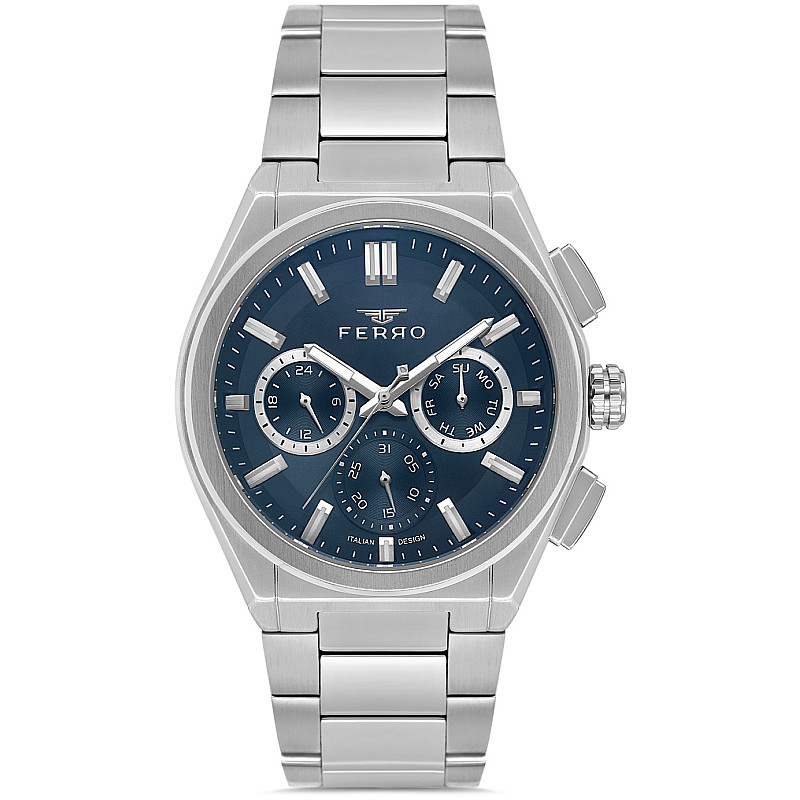 Мъжки часовник Ferro Multi-Dial - FM11587A-A3 1 - Timezone-bg.com Мъжки часовник Ferro Multi-Dial - FM11587A-A3 1