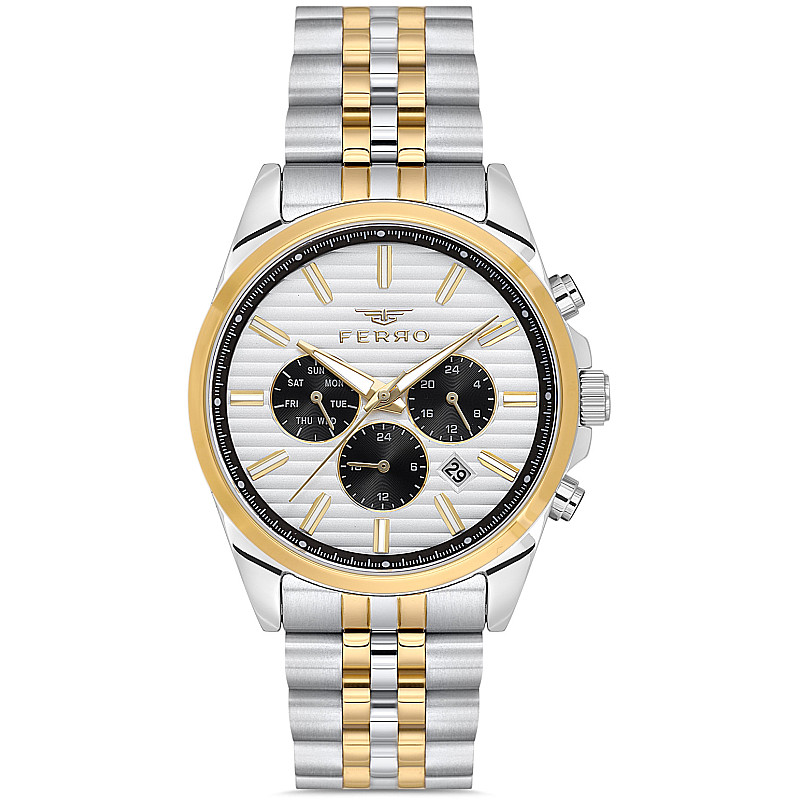 Мъжки часовник Ferro Multi-Dial - FM11780A-D 1 - Timezone-bg.com Мъжки часовник Ferro Multi-Dial - FM11780A-D 1