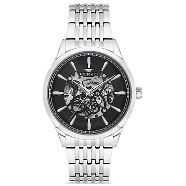 Мъжки часовник Ferro Skeleton Automatic- FM31440A-A2