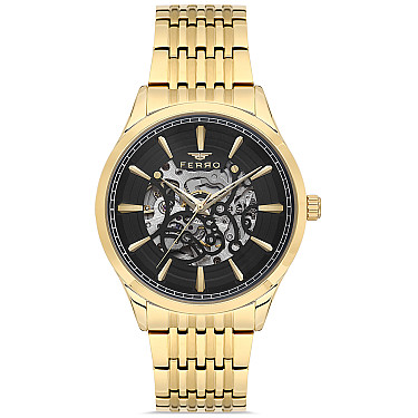 Мъжки часовник Ferro Skeleton Automatic- FM31440A-B2