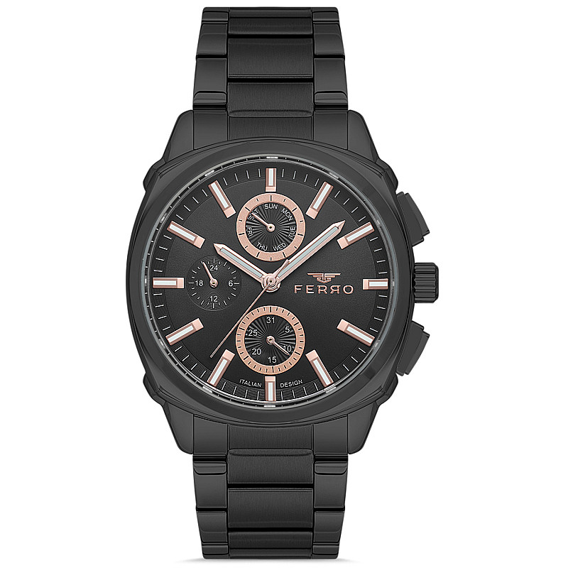 Мъжки часовник Ferro Multi-Dial - FM40126A-G 1 - Timezone-bg.com Мъжки часовник Ferro Multi-Dial - FM40126A-G 1