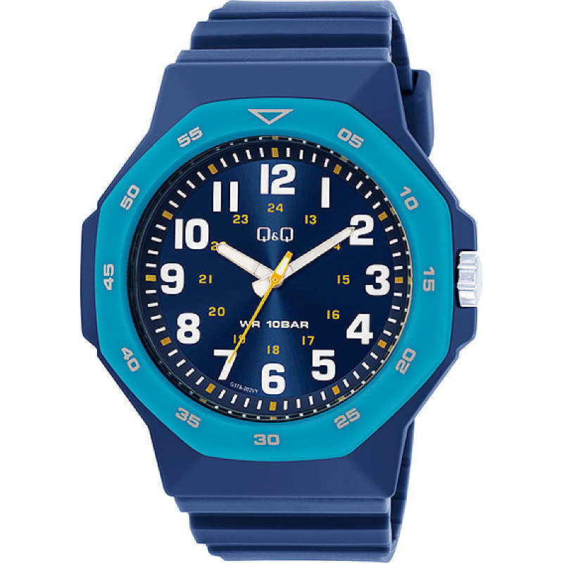 Мъжки часовник Q&Q - G37A-002VY - Timezone-bg.com Мъжки часовник Q&Q - G37A-002VY